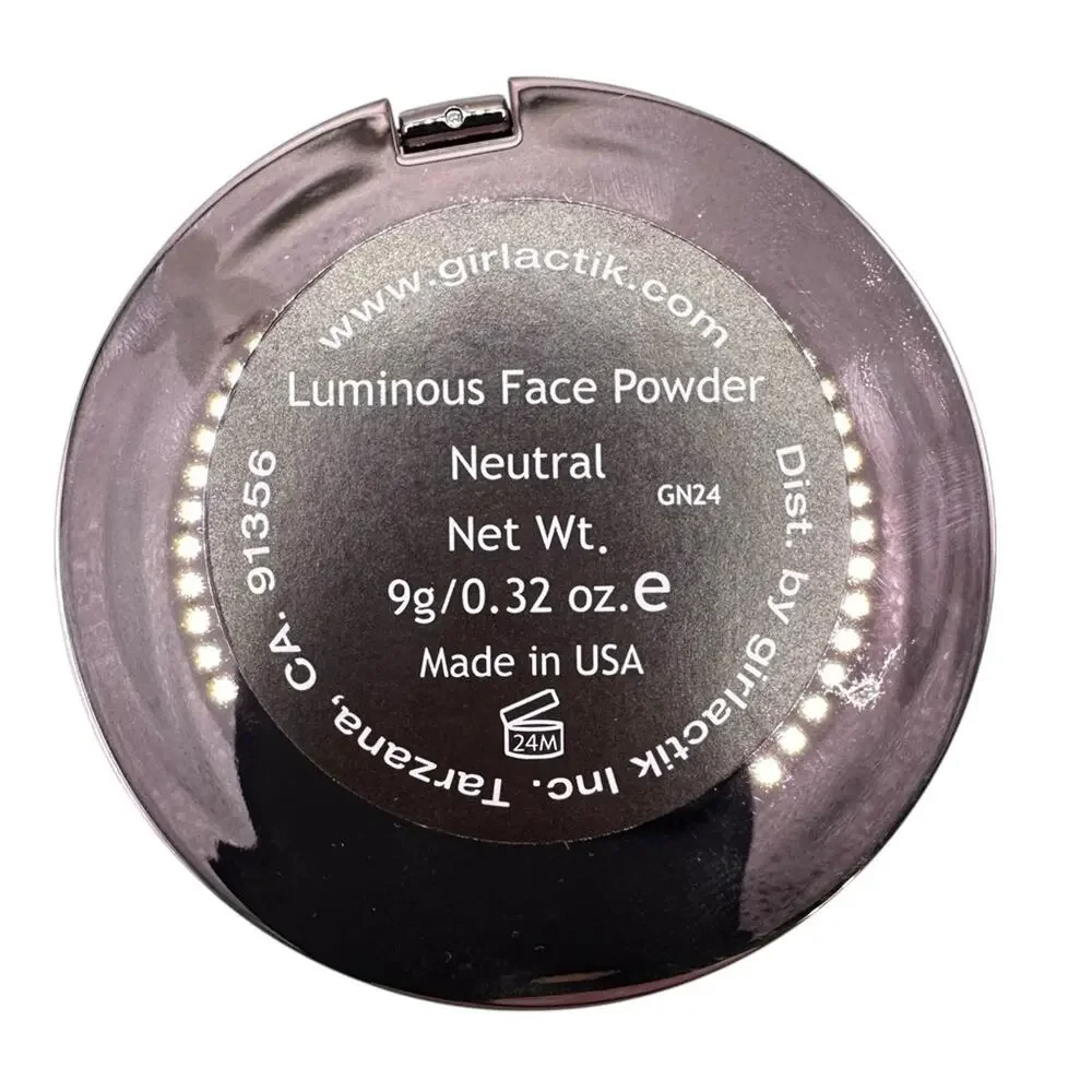 Girlactik Luminous Face Powder Compact Neutral NEW